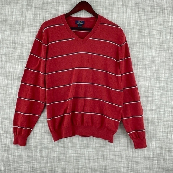 Brooks Brothers Men's Size Large Long Sleeve Sweater 0016 - Picture 1 of 8